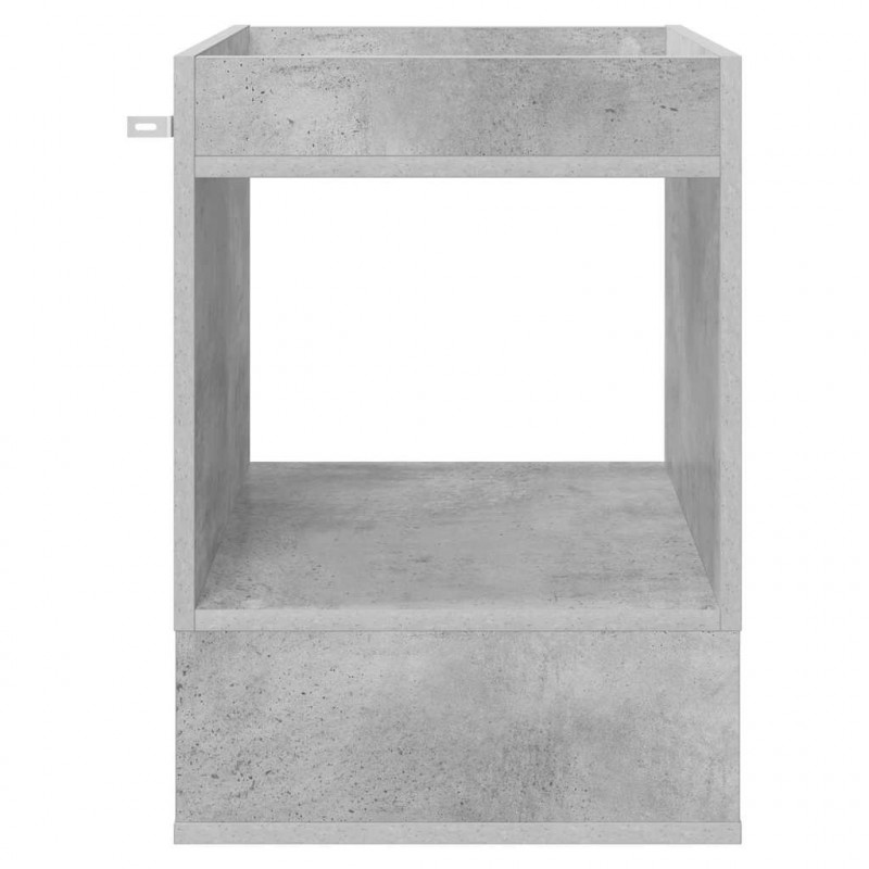 Stolik końcowy Betonowy szary 40 x 40 x 56 cm