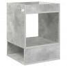 Stolik końcowy Betonowy szary 40 x 40 x 56 cm