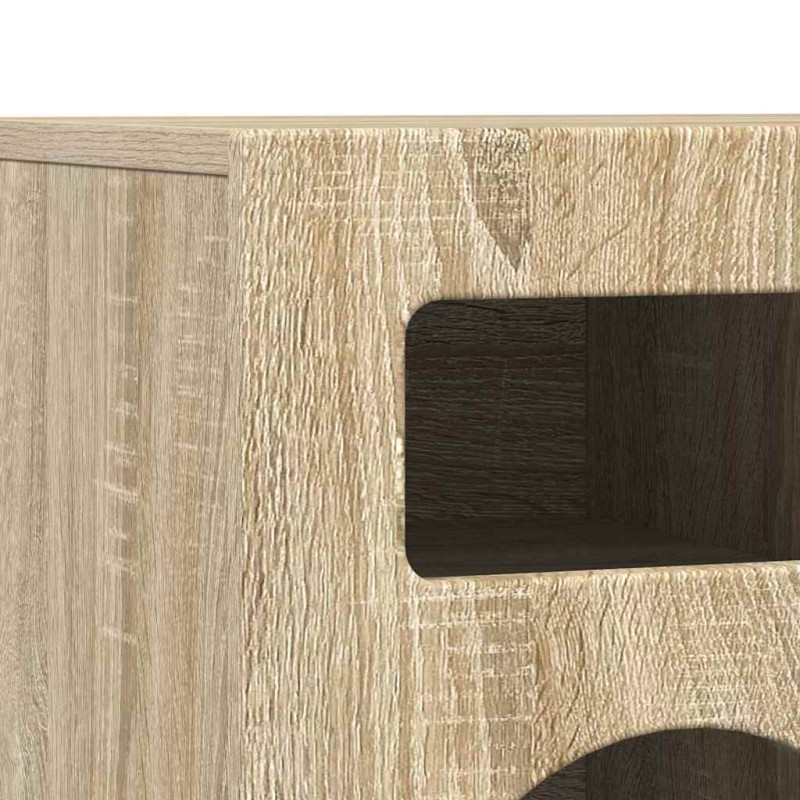 Szafka pod telewizor Dąb Sonoma 80 x 35 x 40 cm