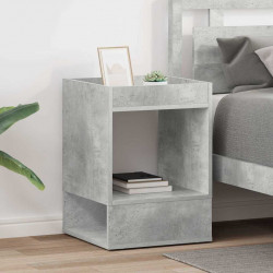 Stolik końcowy 2 pcs Betonowy szary 40 x 40 x 56 cm