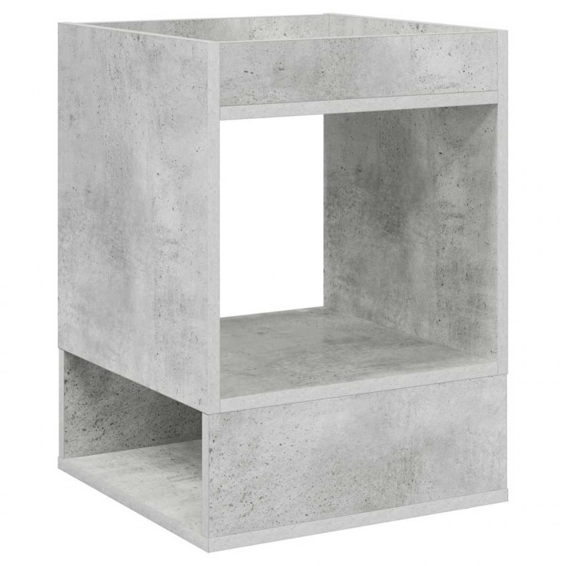 Stolik końcowy 2 pcs Betonowy szary 40 x 40 x 56 cm