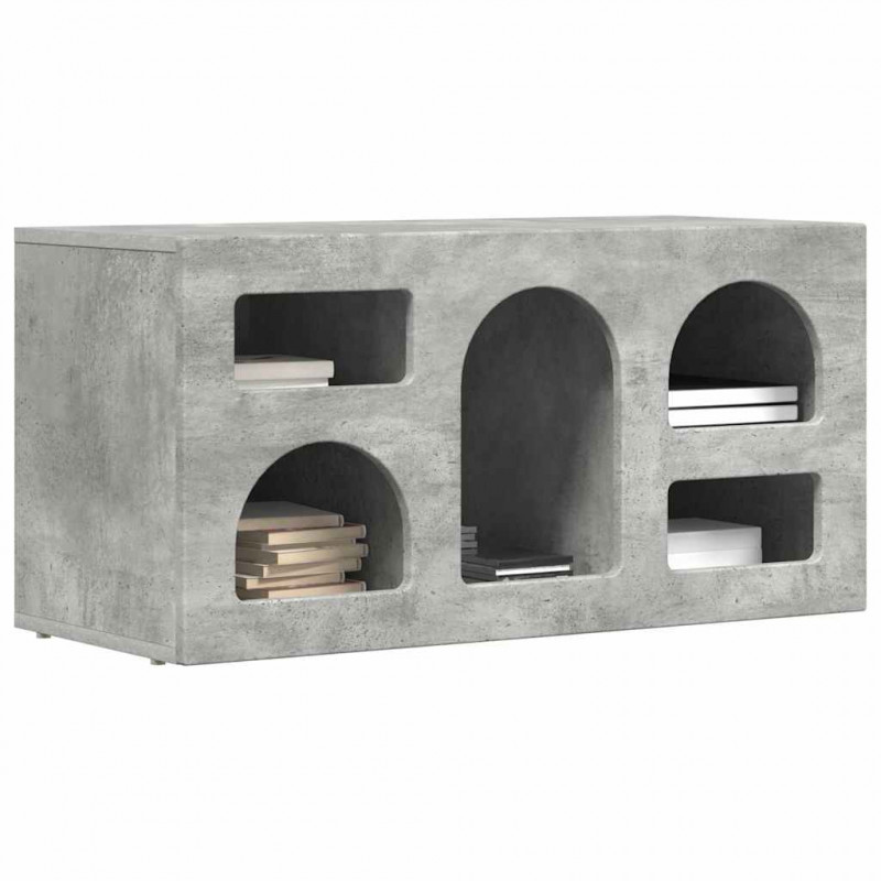 Szafka pod telewizor Betonowy szary 80 x 35 x 40 cm