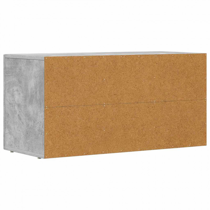 Szafka pod telewizor Betonowy szary 80 x 35 x 40 cm