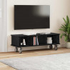 Stół pod telewizor Czarny Dąb 100 x 35 x 35 cm