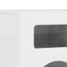 Szafka pod telewizor Wysoki połysk biały 80 x 35 x 40 cm