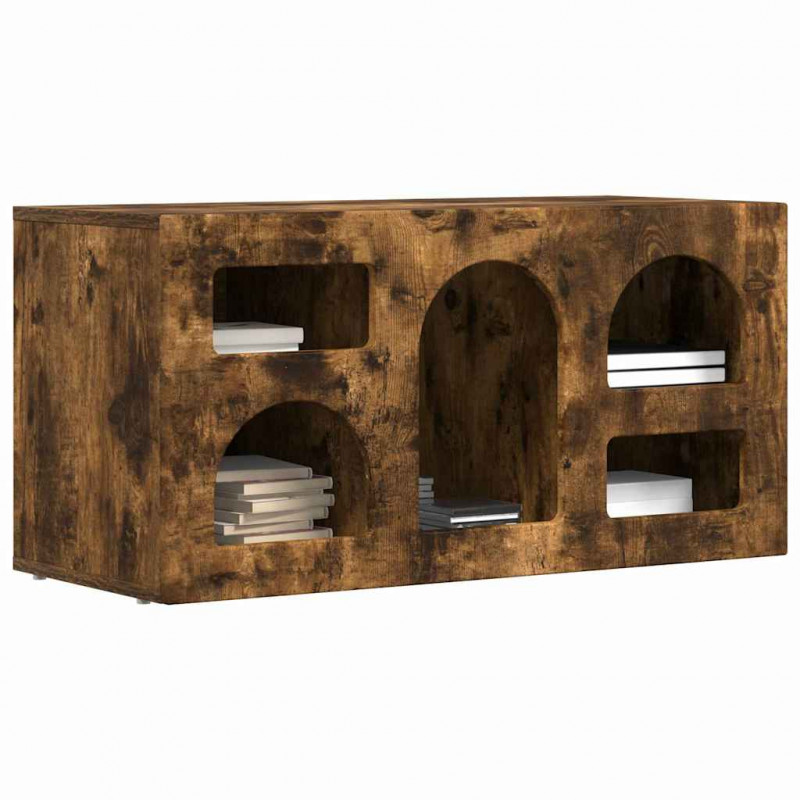 Szafka pod telewizor Dąb wędzony 80 x 35 x 40 cm