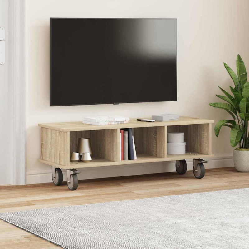 Stół pod telewizor Dąb Sonoma 100 x 35 x 35 cm