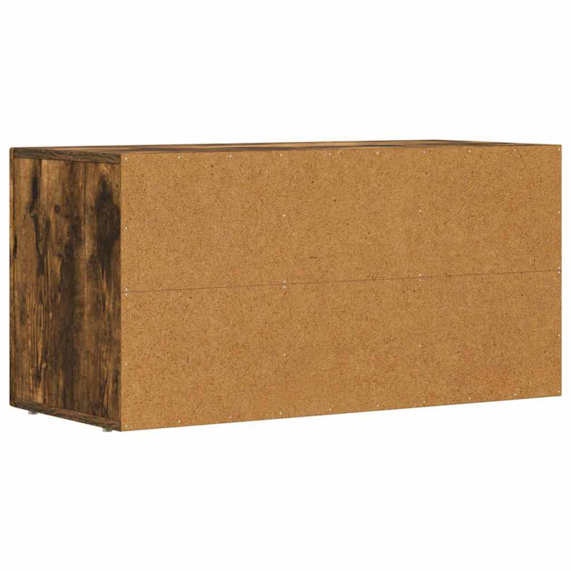 Szafka pod telewizor Dąb wędzony 80 x 35 x 40 cm