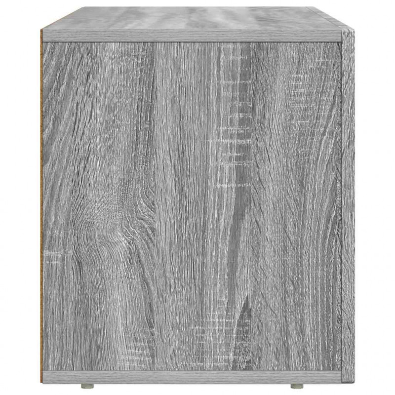 Szafka pod telewizor Szary Sonoma 80 x 35 x 40 cm