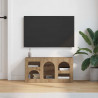 Szafka pod telewizor Dąb rzemieślniczy 80 x 35 x 40 cm