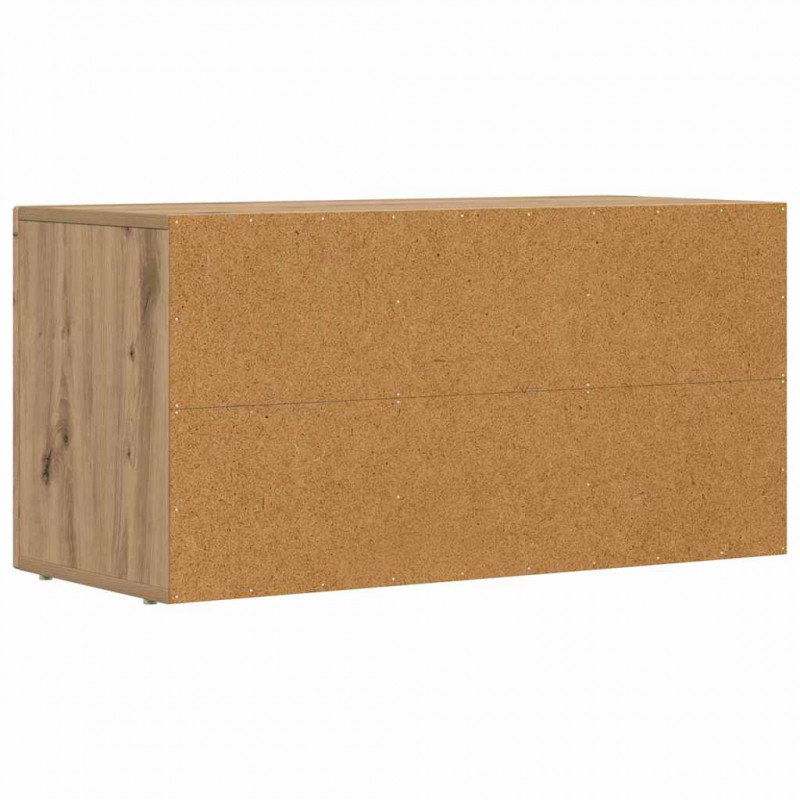 Szafka pod telewizor Dąb rzemieślniczy 80 x 35 x 40 cm