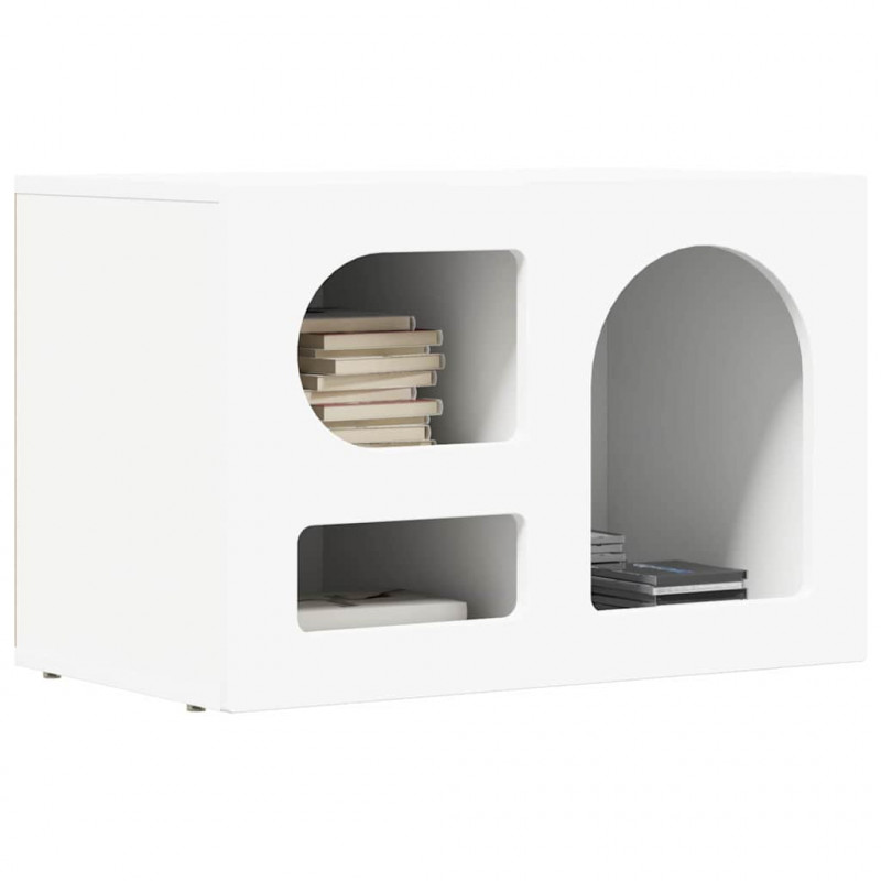 Szafka pod telewizor Biały 60 x 35 x 40 cm
