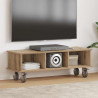 Stół pod telewizor Dąb rzemieślniczy 100 x 35 x 35 cm