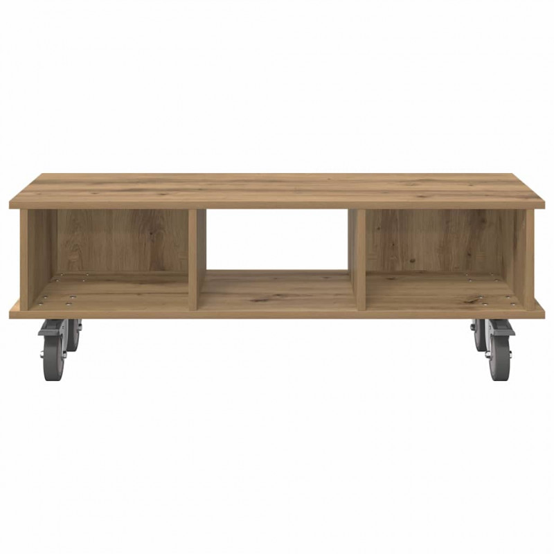 Stół pod telewizor Dąb rzemieślniczy 100 x 35 x 35 cm