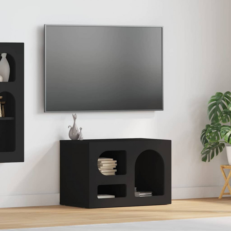 Szafka pod telewizor Czarny 60 x 35 x 40 cm