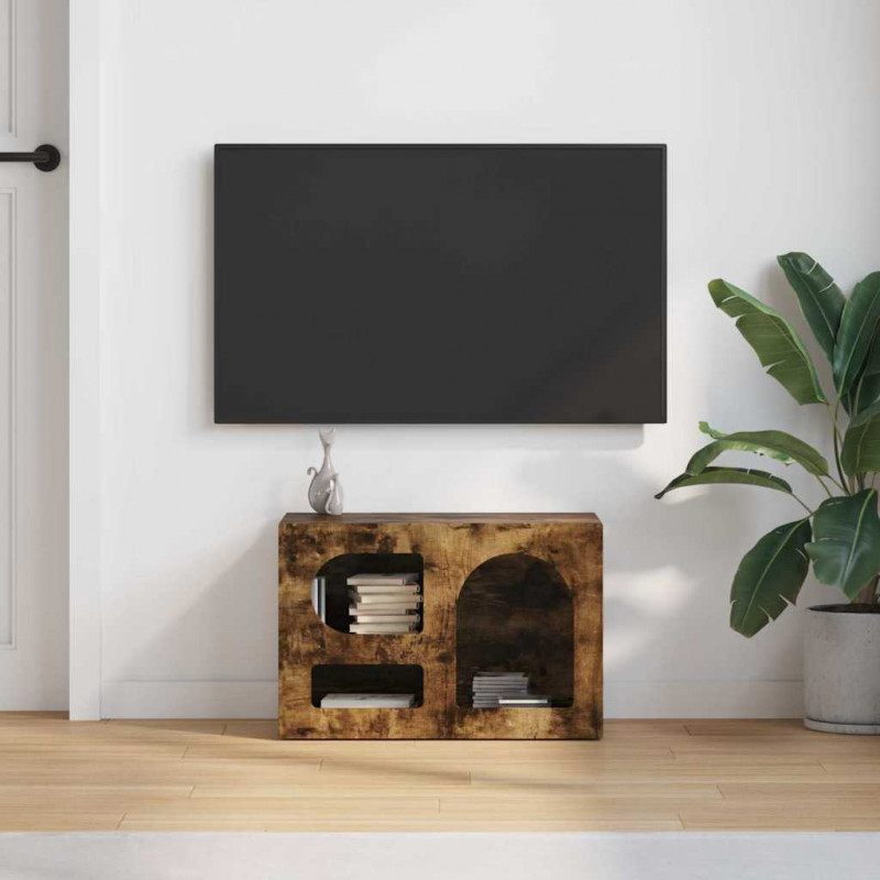 Szafka pod telewizor Dąb wędzony 60 x 35 x 40 cm