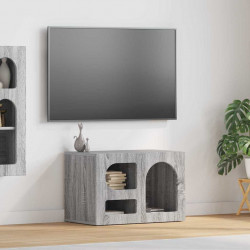 Szafka pod telewizor Szary Sonoma 60 x 35 x 40 cm