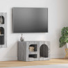Szafka pod telewizor Szary Sonoma 60 x 35 x 40 cm