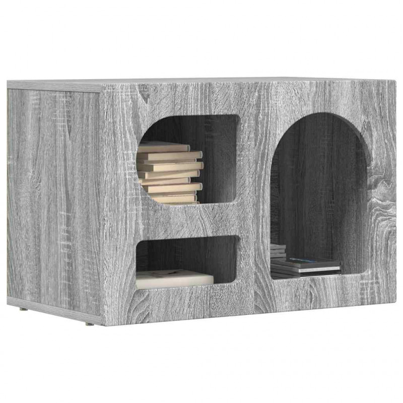Szafka pod telewizor Szary Sonoma 60 x 35 x 40 cm