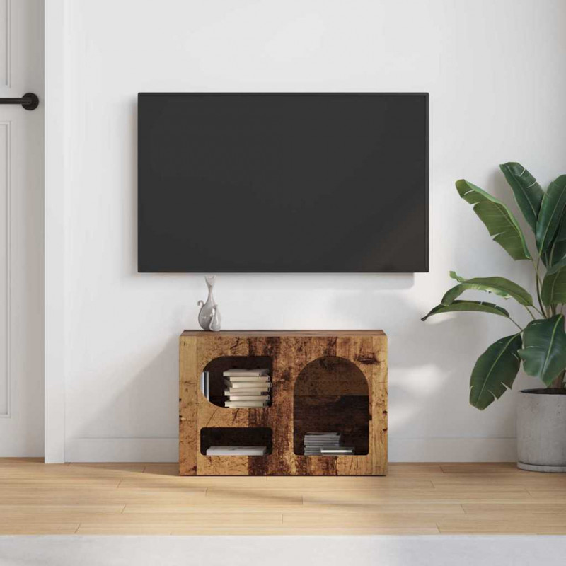 Szafka pod telewizor Stare drewno 60 x 35 x 40 cm