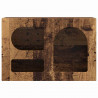 Szafka pod telewizor Stare drewno 60 x 35 x 40 cm