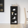 Bufet Czarny 40 x 35 x 100,5 cm Materiał drewnopochodny