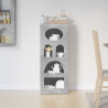 Bufet Betonowy szary 40 x 35 x 100,5 cm Materiał drewnopochodny