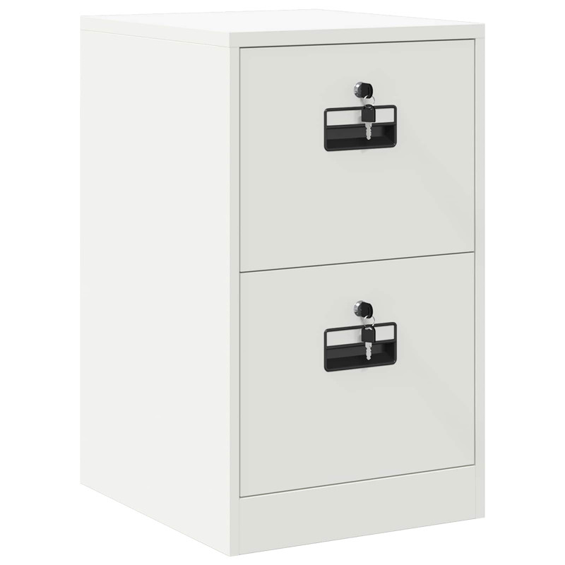 Szafka na dokumenty Biały 44 x 50 x 74,5 cm Stal zimnowalcowana