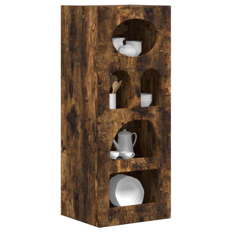 Bufet Dąb wędzony 40 x 35 x 100,5 cm Materiał drewnopochodny