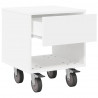 Stolik nocny 2 pcs Biały 40,5 x 40 x 48 cm
