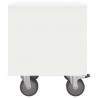Stolik nocny 2 pcs Biały 40,5 x 40 x 48 cm