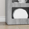 Bufet Szary Sonoma 40 x 35 x 100,5 cm Materiał drewnopochodny