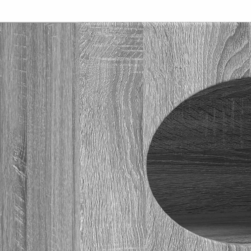 Bufet Szary Sonoma 40 x 35 x 100,5 cm Materiał drewnopochodny