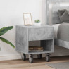 Stolik nocny 2 pcs Betonowy szary 40,5 x 40 x 48 cm