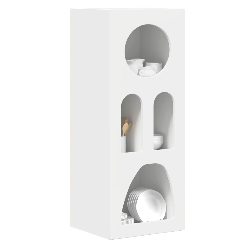 Bufet Biały 40 x 35 x 100.5 cm Materiał drewnopochodny