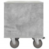 Stolik nocny 2 pcs Betonowy szary 40,5 x 40 x 48 cm