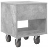 Stolik nocny 2 pcs Betonowy szary 40,5 x 40 x 48 cm