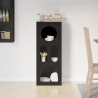Bufet Czarny 40 x 35 x 100.5 cm Materiał drewnopochodny