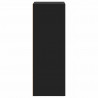 Bufet Czarny 40 x 35 x 100.5 cm Materiał drewnopochodny