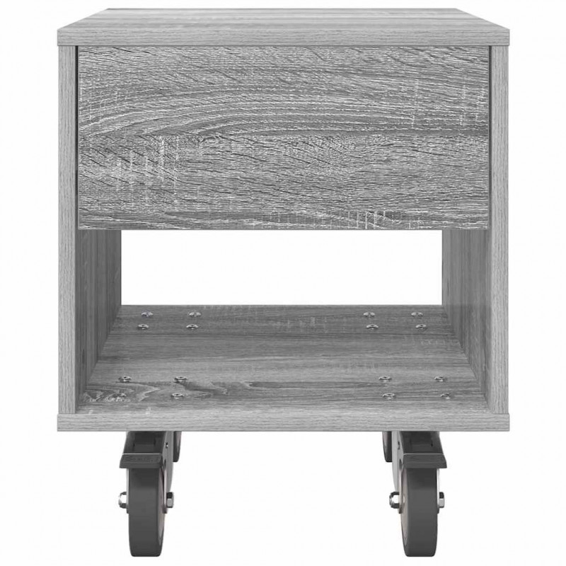 Stolik nocny Szary Sonoma 40,5 x 40 x 48 cm