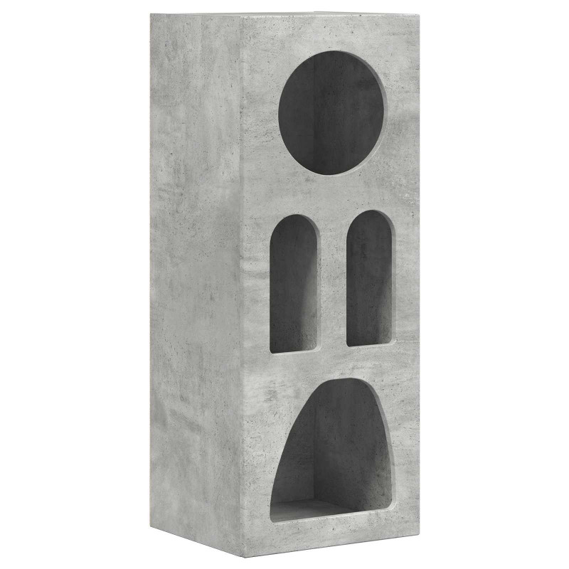 Bufet Betonowy szary 40 x 35 x 100.5 cm Materiał drewnopochodny