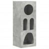 Bufet Betonowy szary 40 x 35 x 100.5 cm Materiał drewnopochodny