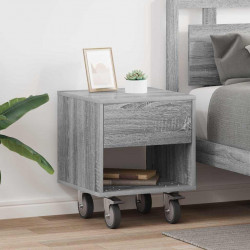 Stolik nocny 2 pcs Szary Sonoma 40,5 x 40 x 48 cm