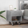 Stolik nocny 2 pcs Szary Sonoma 40,5 x 40 x 48 cm