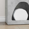 Bufet Betonowy szary 40 x 35 x 100.5 cm Materiał drewnopochodny