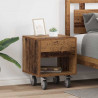 Stolik nocny 2 pcs Stare drewno 40,5 x 40 x 48 cm