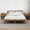 Stolik nocny 2 pcs Stare drewno 40,5 x 40 x 48 cm