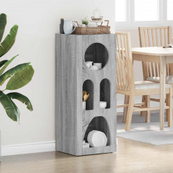 Bufet Szary Sonoma 40 x 35 x 100.5 cm Materiał drewnopochodny