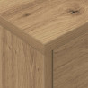 Stolik nocny 2 pcs Dąb rzemieślniczy 40,5 x 40 x 48 cm