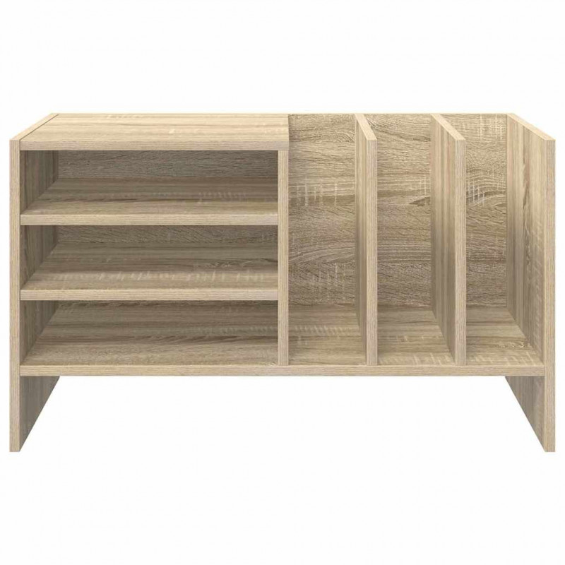 Szafka na płyty winylowe z półką Dąb Sonoma 78,5 x 35 x 45 cm